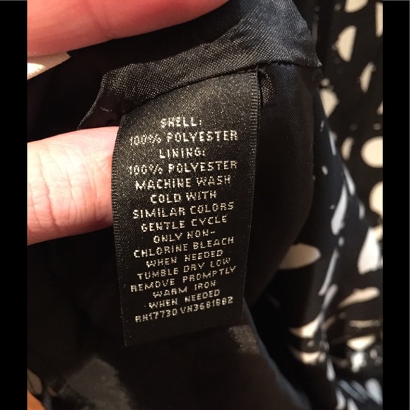 Mossimo polka dot dress shift dress black and white Medium dress sleeveless - Picture 7 of 11